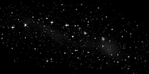 Stars at night dark space sky black background for wallpaper, design © KP Designs