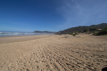 Strand in Sedgefield an der Garden Route in Südafrika