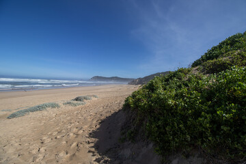 Strand in Sedgefield an der Garden Route in Südafrika