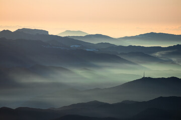 Sierra del Cadi Moixero, Comarca del Bergueda, Catalunya, España