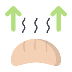 Food Inflation Flat Icon