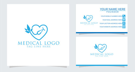 stethoscope heart  logo