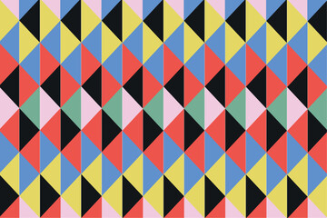 Vector flat geometric background design