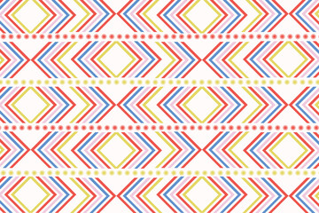 Vector flat geometric background design