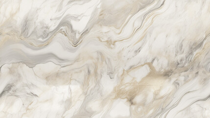 Plakat Wide marble textured banner background Generative AI