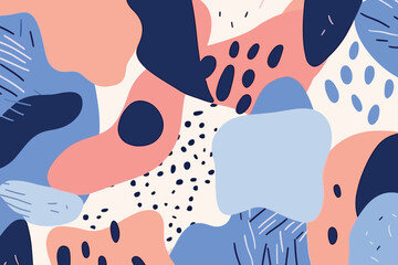 Colorful vibrant memphis seamless pattern. Fashion design 80-90s. Bright stylish texture.