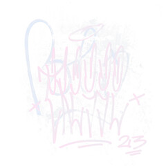 symbol painted on wall