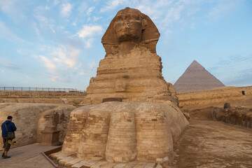 Fototapeta na wymiar the mysterious Sphinx