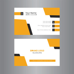 Business card design template