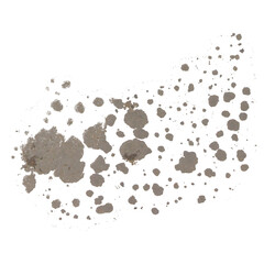 pintura en pared con fondo transparente