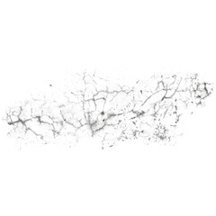 Fototapeta premium pared rota, crack, rotura de pared vieja sucia png con fondo transparente