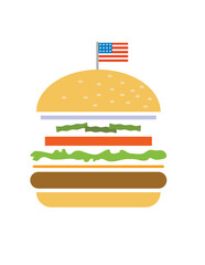 Deluxe burger