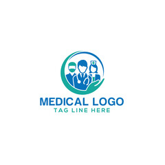 medical doctor hospital logo icon