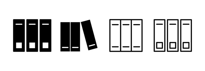 Library icon vector for web and mobile app. education sign and symbol