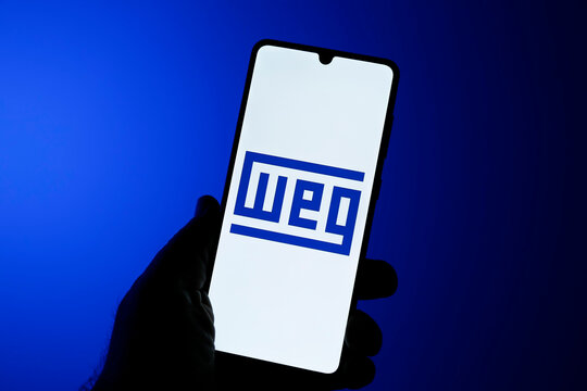 illustrative image of Weg on the cell phone screen