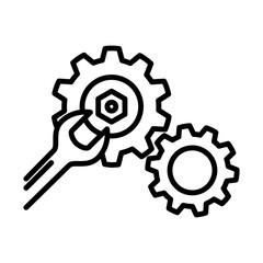 Repair Icon Design Vector Template Illustration