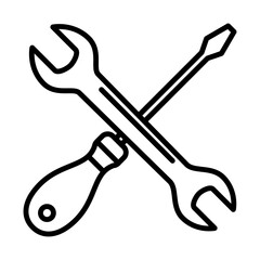 Repair Icon Design Vector Template Illustration