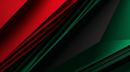 Obraz premium green and red fand black abric layered, Christmas colors, cloth texture