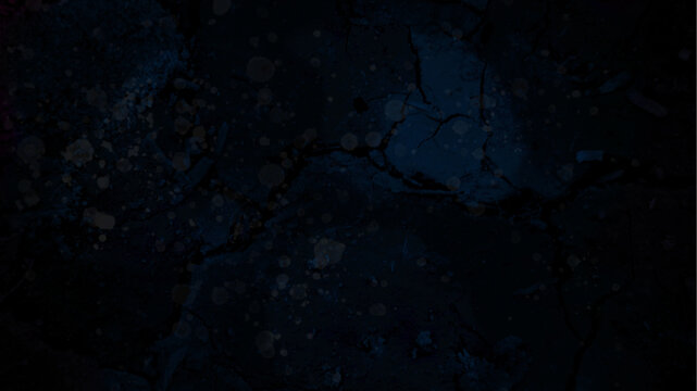 dark blue background with particles with free space 