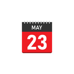 May 23 Concept Design. Vector Illustration.	