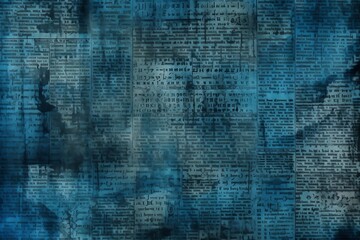 an old piece of blue paper, digital neo-expressionism, coded patterns, post-apocalyptic backdrops wallpaper. generative AI