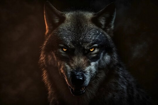 Furious Black Wolf. AI