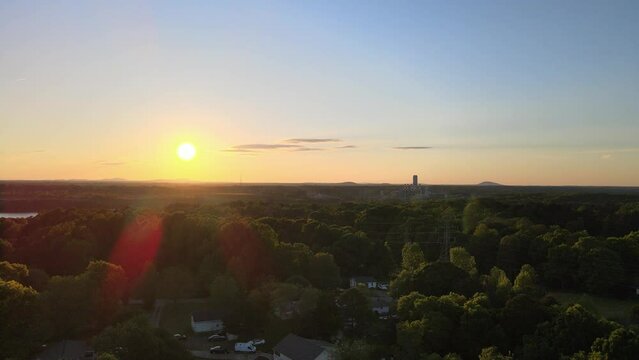 VIDEO DE ATARDECER EN CAROLINA DE NORTE USA 4K