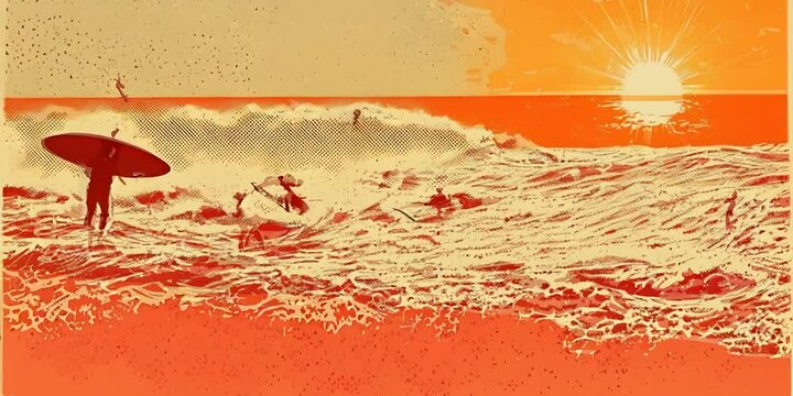 Surreal Shores: A Dreamlike Journey through Portugal's Seascapes
