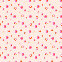 Seamless pattern, multipurpose use. Abstract colorful background design