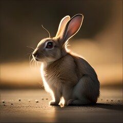 rabbit in the forest