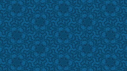 Illustration of a blue patterned background