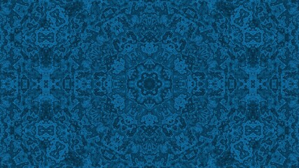 Illustration of a blue patterned background