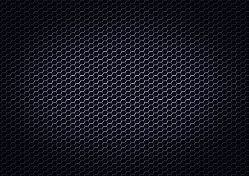 Illustration of a dark background with grid patterns with effects