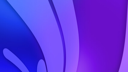 Illustration of a blue purple background with curved stripes with effects