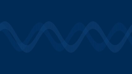 Illustration of a blue background with interlacing wavy stripes