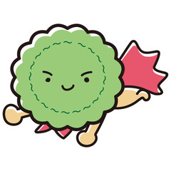 食物繊維のキャラクター