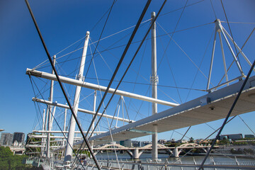 Brisbane – Kurilpa Bridge over the Brisbane River