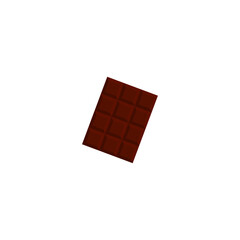 delicious chocolate bar design vector