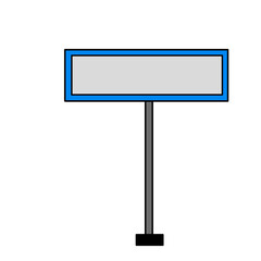 Fototapeta premium sign board