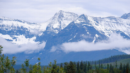 panorama of the mountains