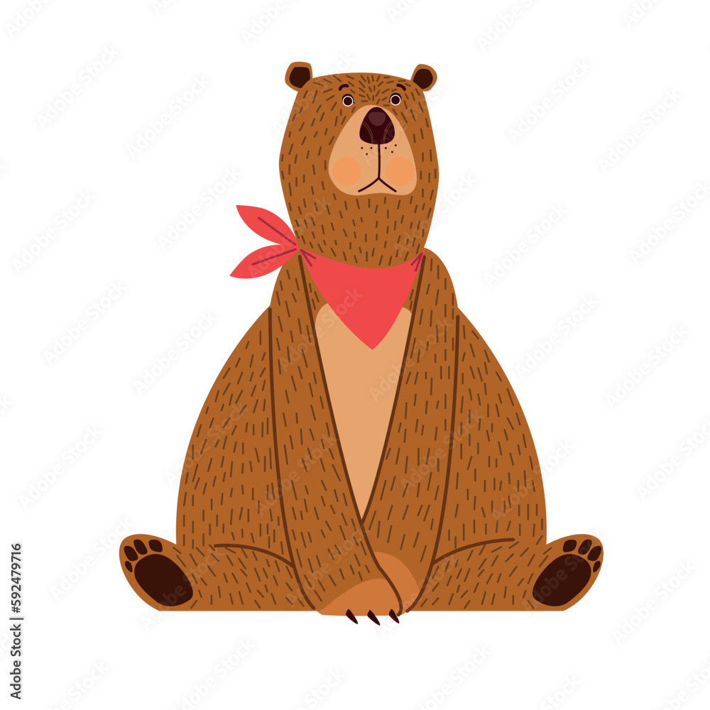 Canvas Prints cute bear animal