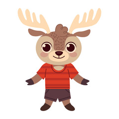 cute reindeer animal