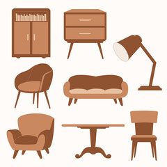 set of furniture