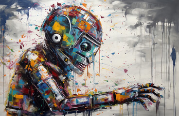 robot painting 