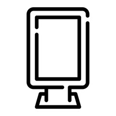 light box line icon