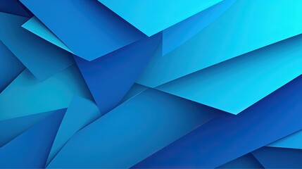 
abstract blue background with smooth lines and waves, 3d illustration.Generative Ai