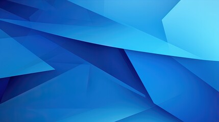 Obraz premium abstract blue background with smooth lines and waves, 3d illustration.Generative Ai