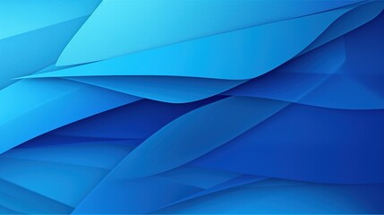 
abstract blue background with smooth lines and waves, 3d illustration.Generative Ai