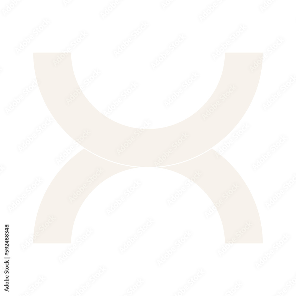Aufkleber geometric shape design element