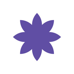 futuristic star design element